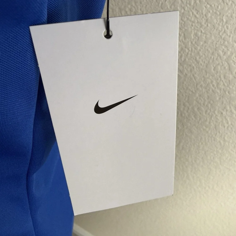 Nike Golf Dri FIT Micro Pique Shirt Large Womens Royal Blue‎ Brand New